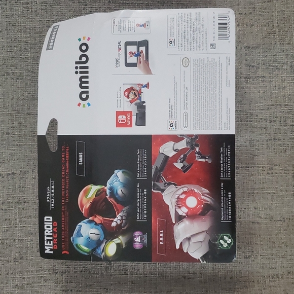 Nintendo Metroid Dread & Samus E.M.M.I Amiibo NIB - Picture 2 of 4